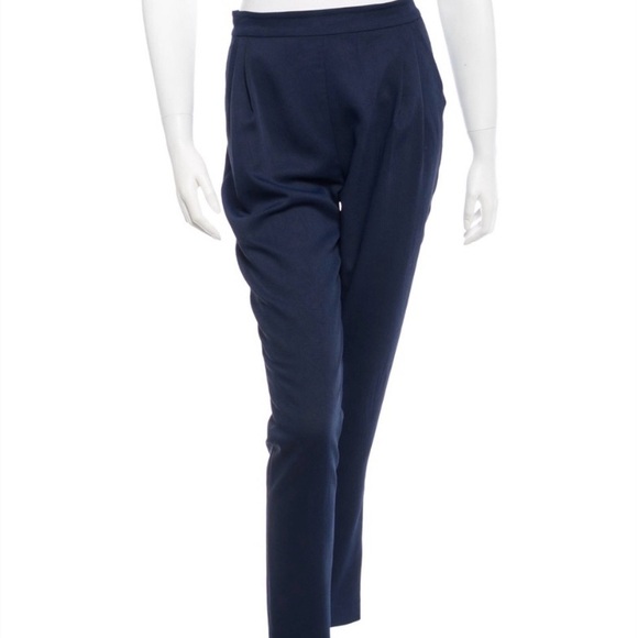 10 Crosby Derek Lam | Navy Pants - Picture 1 of 2